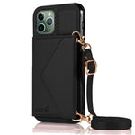 Carcasa COOL para iPhone 11 Pro Max Colgante Wallet Negro - PixelPlaza
