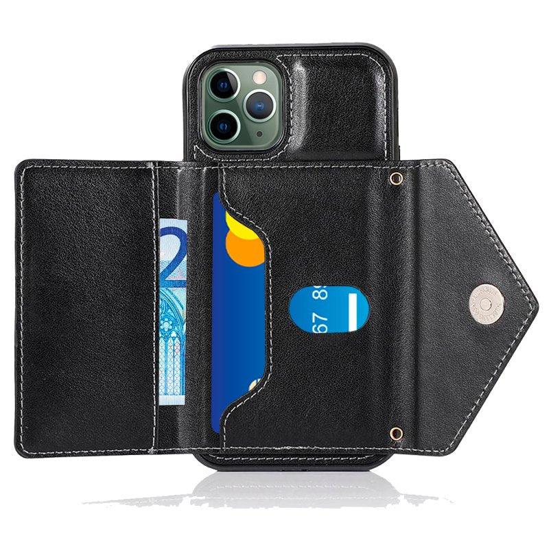 Carcasa COOL para iPhone 11 Pro Max Colgante Wallet Negro - PixelPlaza
