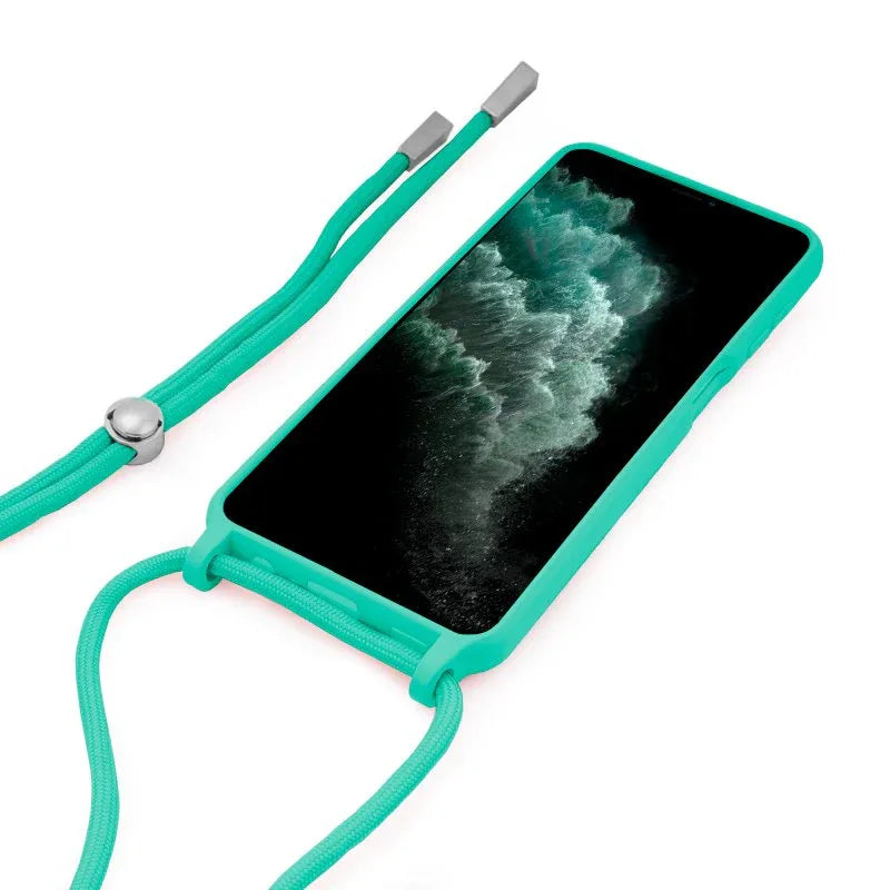Carcasa COOL para iPhone 11 Pro Max Cordón Liso Mint - PixelPlaza
