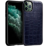 Carcasa COOL para iPhone 11 Pro Max Leather Crocodile Marino - PixelPlaza