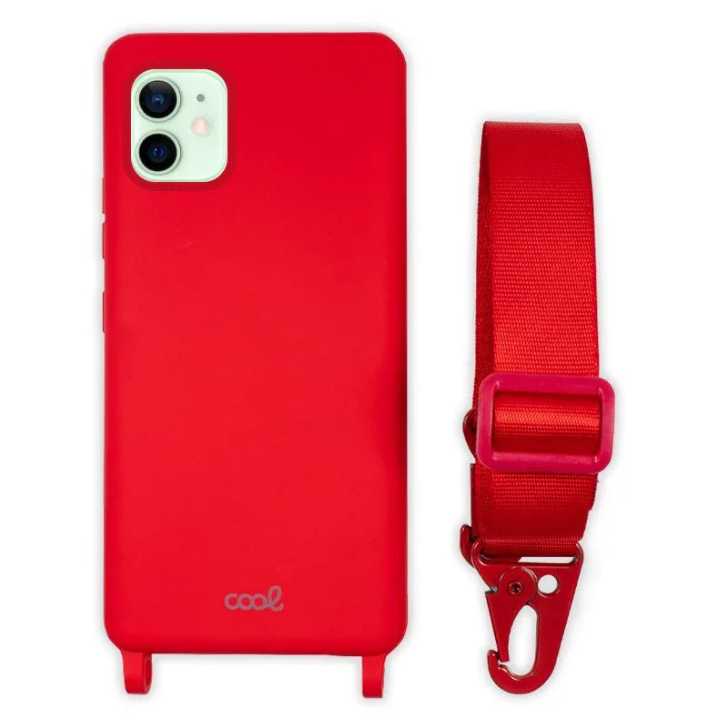 Carcasa COOL para iPhone 12 / 12 Pro Cinta Rojo - PixelPlaza
