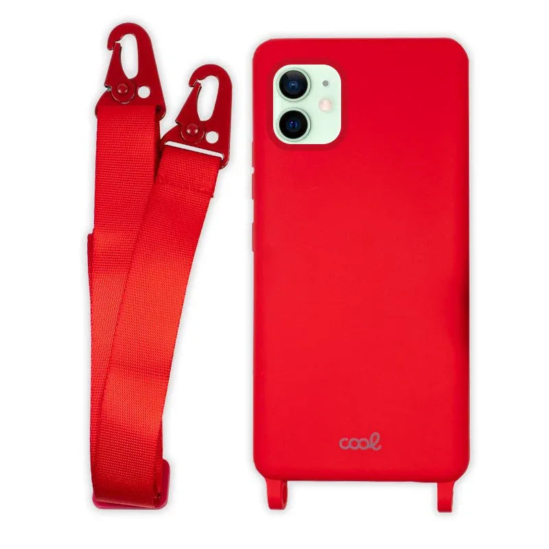 Carcasa COOL para iPhone 12 / 12 Pro Cinta Rojo - PixelPlaza