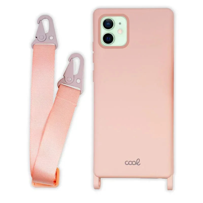 Carcasa COOL para iPhone 12 / 12 Pro Cinta Rosa - PixelPlaza