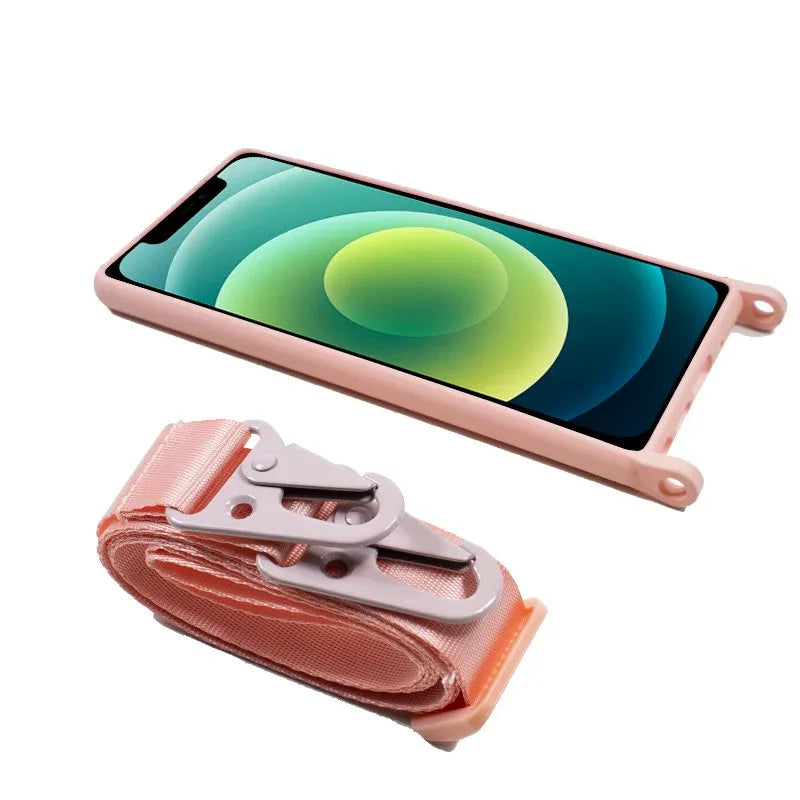 Carcasa COOL para iPhone 12 / 12 Pro Cinta Rosa - PixelPlaza