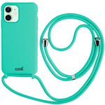 Carcasa COOL para iPhone 12 / 12 Pro Cordón Liso Mint - PixelPlaza