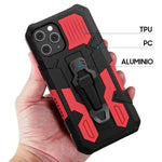 Carcasa COOL para iPhone 12 / 12 Pro Hard Clip Rojo - PixelPlaza