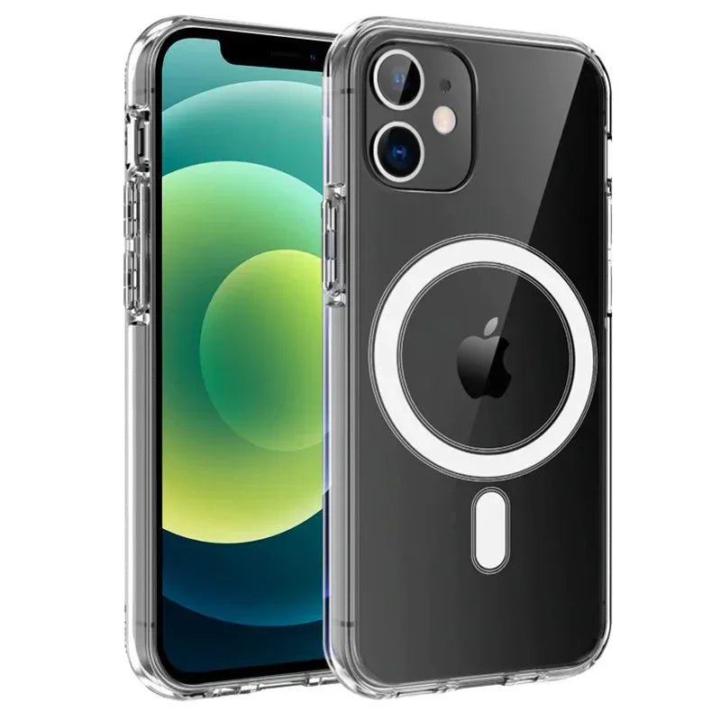 Carcasa COOL para iPhone 12 / 12 Pro Magnética Transparente - PixelPlaza
