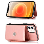 Carcasa COOL para iPhone 12 mini Colgante Wallet Rosa - PixelPlaza
