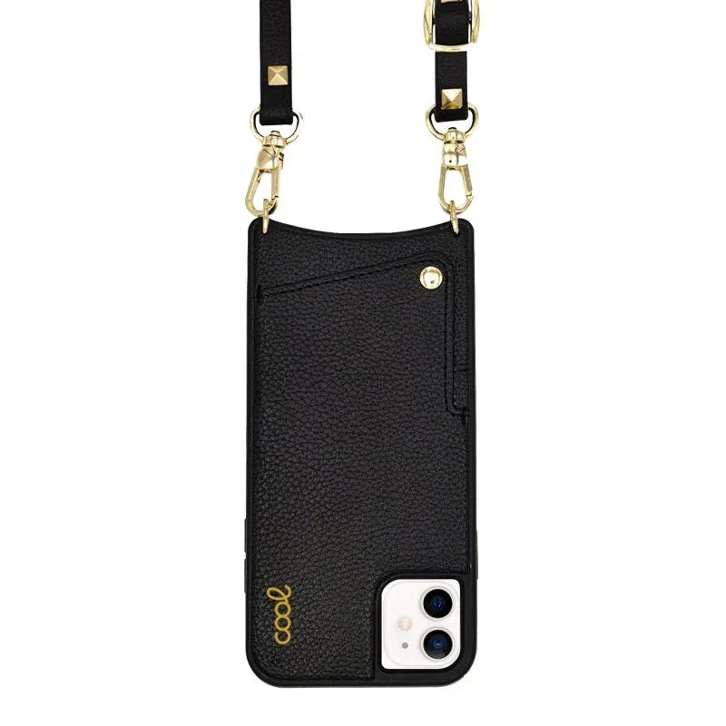 Carcasa COOL para iPhone 12 mini Correa Pop-Rock Negro - PixelPlaza