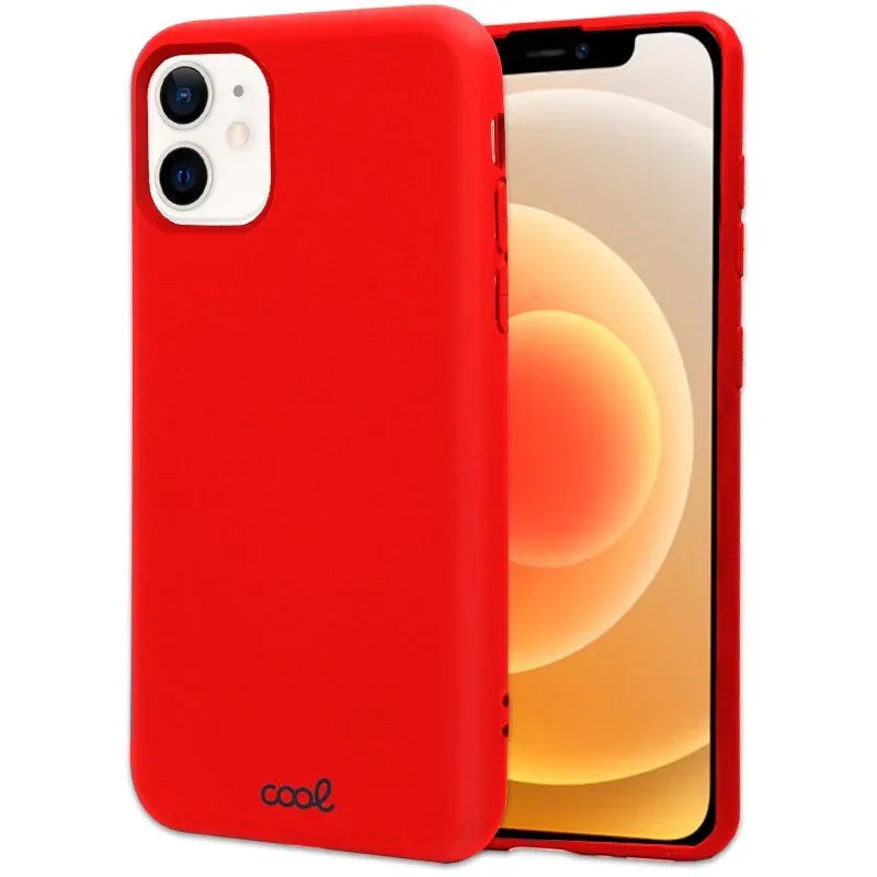Carcasa COOL para iPhone 12 mini Cover Rojo - PixelPlaza
