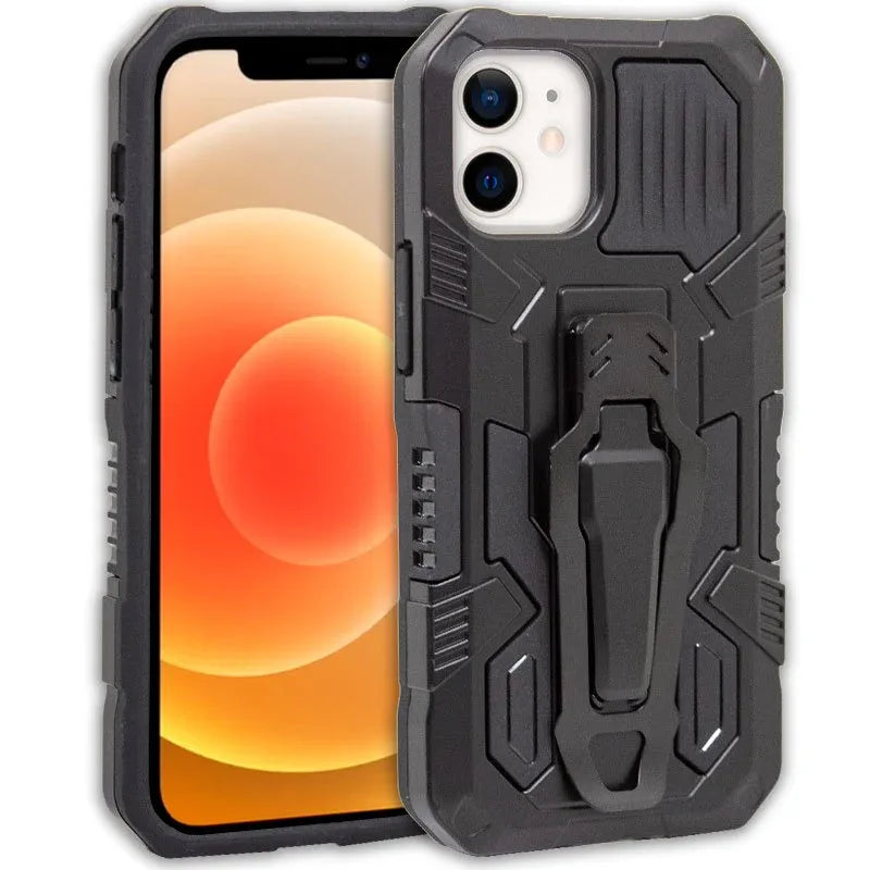 Carcasa COOL para iPhone 12 mini Hard Clip Negro - PixelPlaza