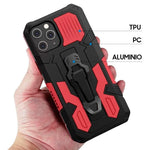 Carcasa COOL para iPhone 12 mini Hard Clip Rojo - PixelPlaza