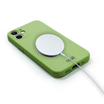 Carcasa COOL Para iPhone 12 mini Magnética Cover Pistacho - PixelPlaza