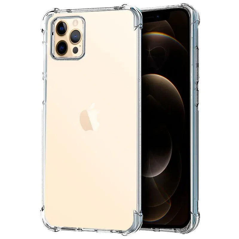 Carcasa COOL para iPhone 12 Pro Max AntiShock Transparente - PixelPlaza