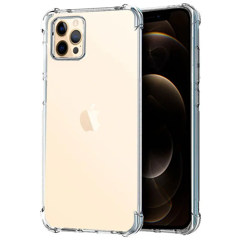 Carcasa COOL para iPhone 12 Pro Max AntiShock Transparente - PixelPlaza