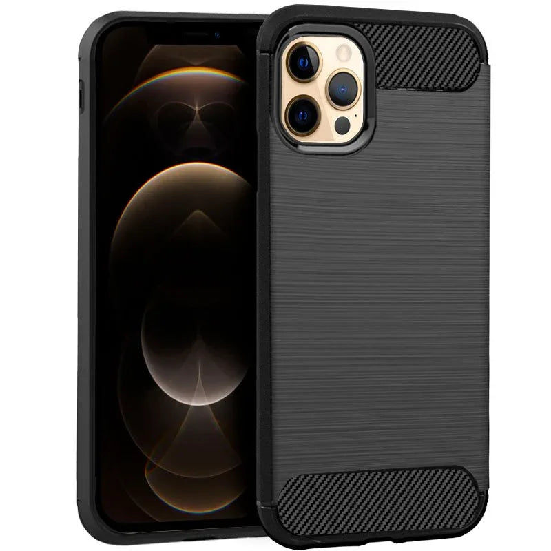 Carcasa COOL para iPhone 12 Pro Max Carbón Negro - PixelPlaza