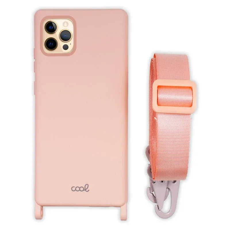 Carcasa COOL para iPhone 12 Pro Max Cinta Rosa - PixelPlaza