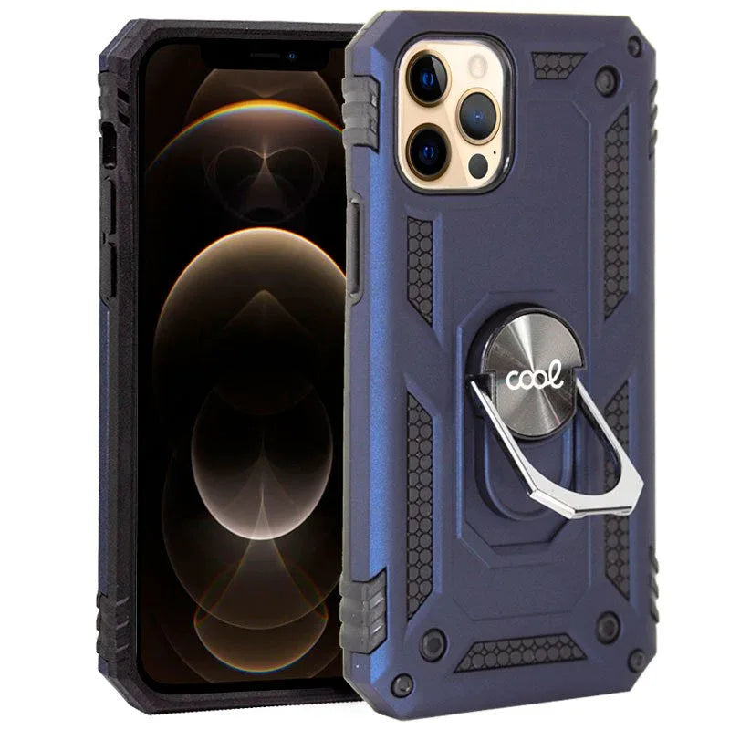 Carcasa COOL para iPhone 12 Pro Max Hard Anilla Azul - PixelPlaza