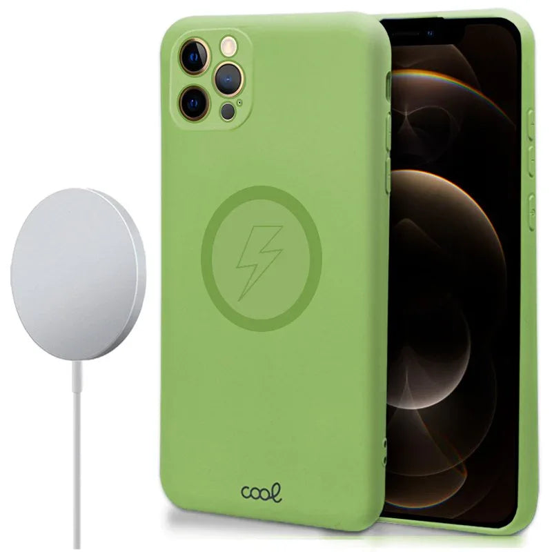 Carcasa COOL Para iPhone 12 Pro Max Magnética Cover Pistacho - PixelPlaza