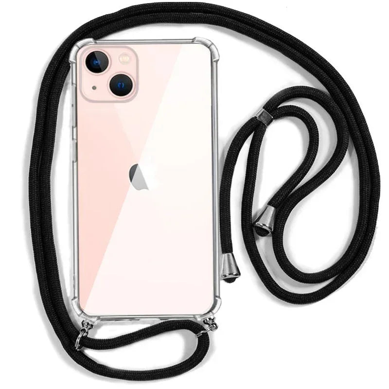 Carcasa COOL para iPhone 13 Cordón Negro - PixelPlaza