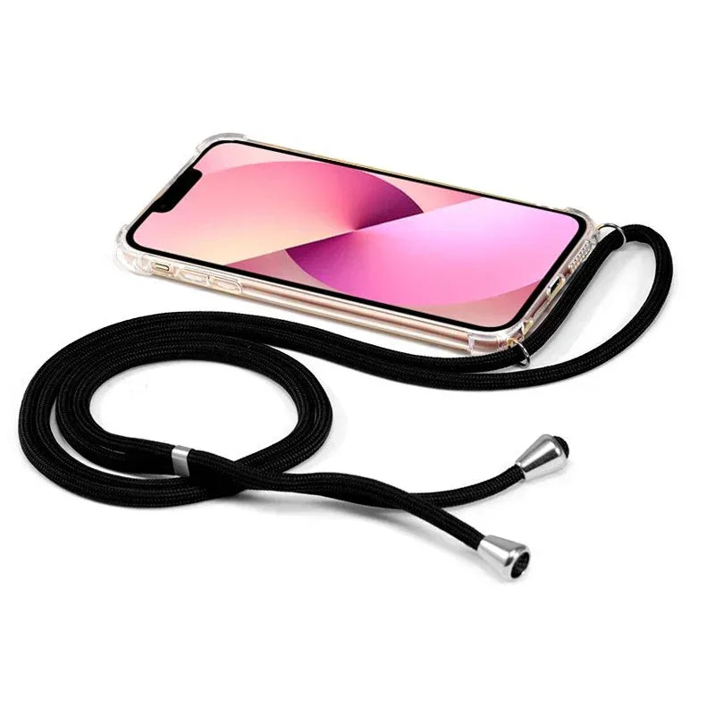Carcasa COOL para iPhone 13 Cordón Negro - PixelPlaza