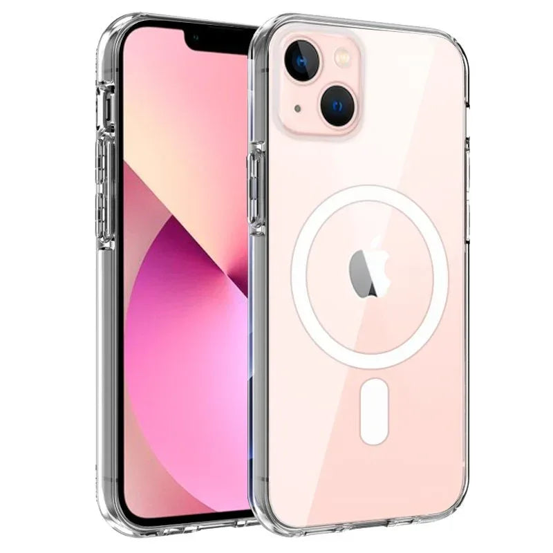 Carcasa COOL para iPhone 13 Magnética Transparente - PixelPlaza