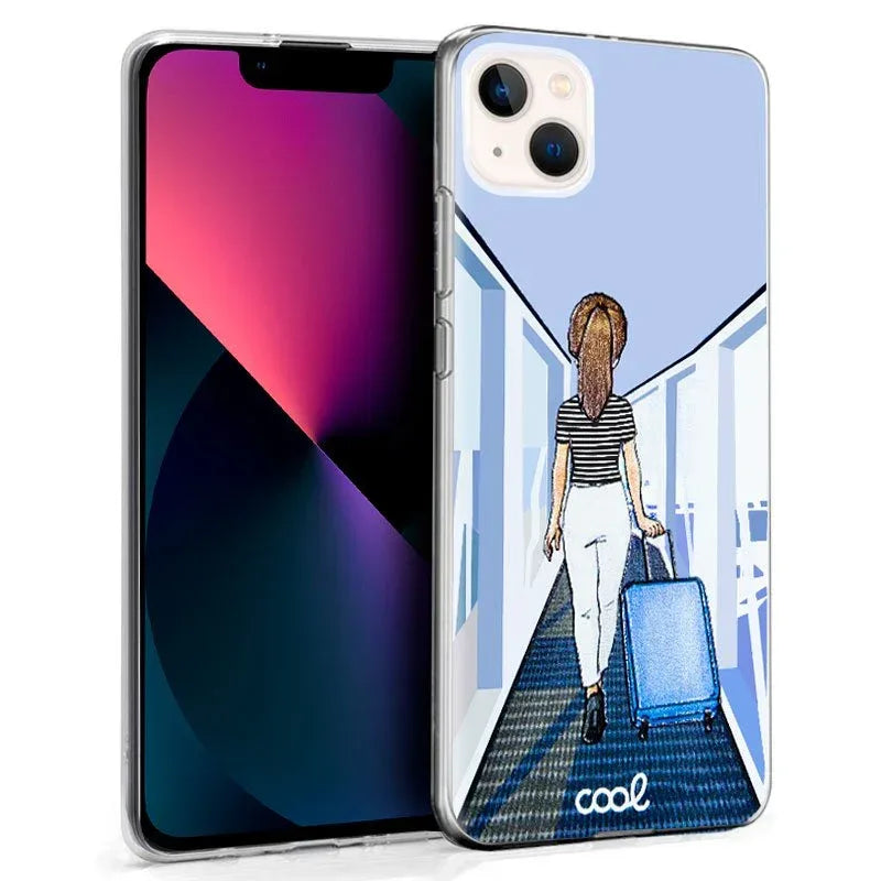 Carcasa COOL para iPhone 13 mini Dibujos Travel - PixelPlaza