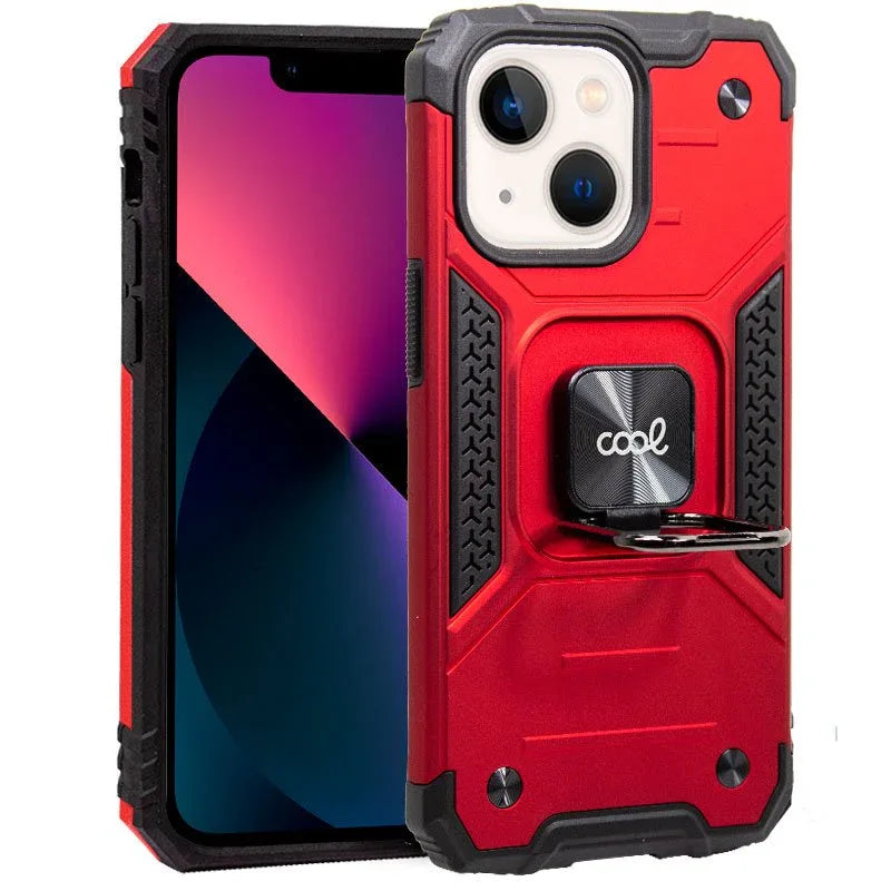 Carcasa COOL para iPhone 13 mini Hard Anilla Rojo - PixelPlaza