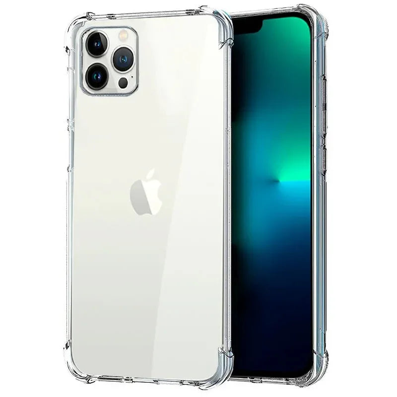 Carcasa COOL para iPhone 13 Pro AntiShock Transparente - PixelPlaza