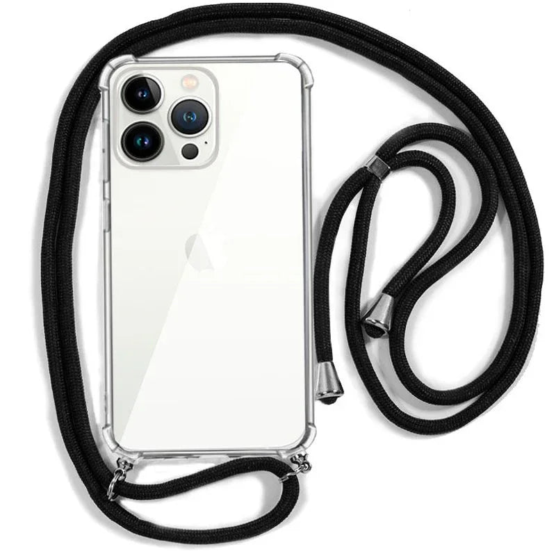 Carcasa COOL para iPhone 13 Pro Cordón Negro - PixelPlaza