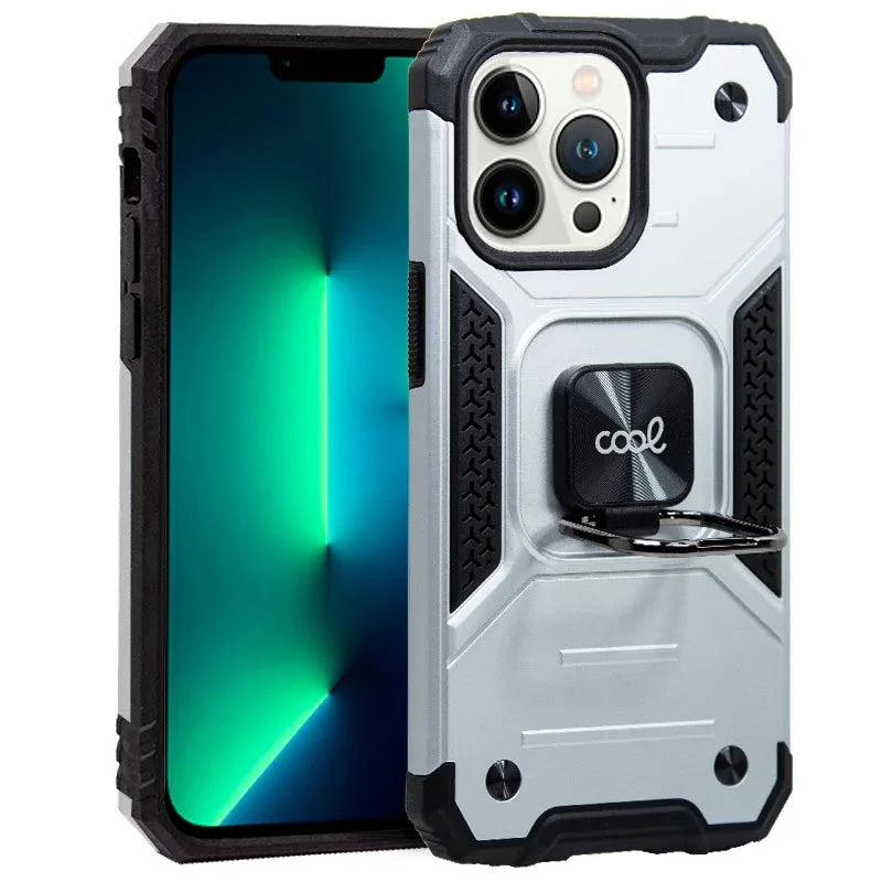 Carcasa COOL para iPhone 13 Pro Hard Anilla Plata - PixelPlaza