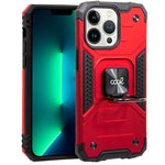 Carcasa COOL para iPhone 13 Pro Hard Anilla Rojo - PixelPlaza