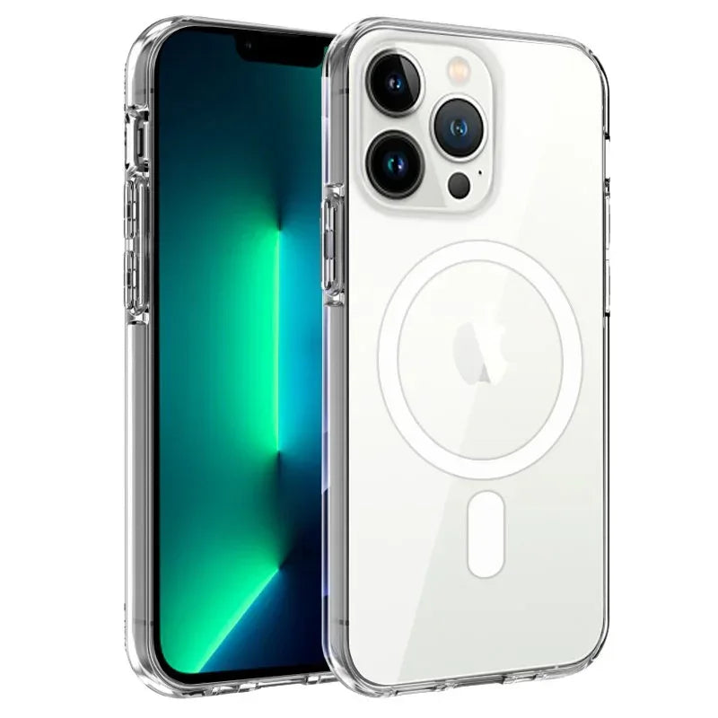 Carcasa COOL para iPhone 13 Pro Magnética Transparente - PixelPlaza