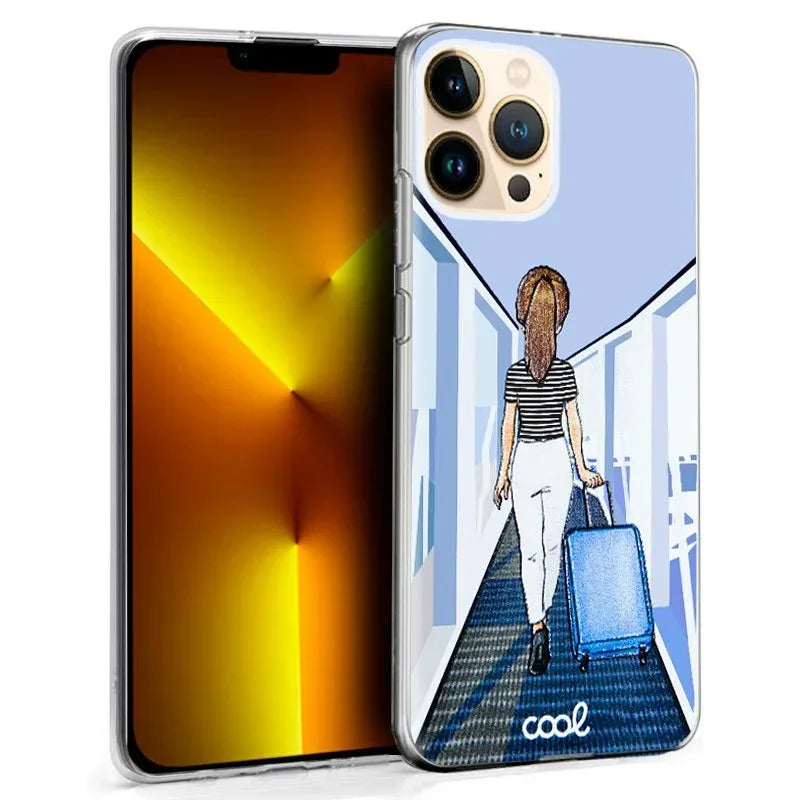 Carcasa COOL para iPhone 13 Pro Max Dibujos Travel - PixelPlaza