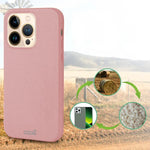 Carcasa COOL para iPhone 13 Pro Max Eco Biodegradable Rosa - PixelPlaza
