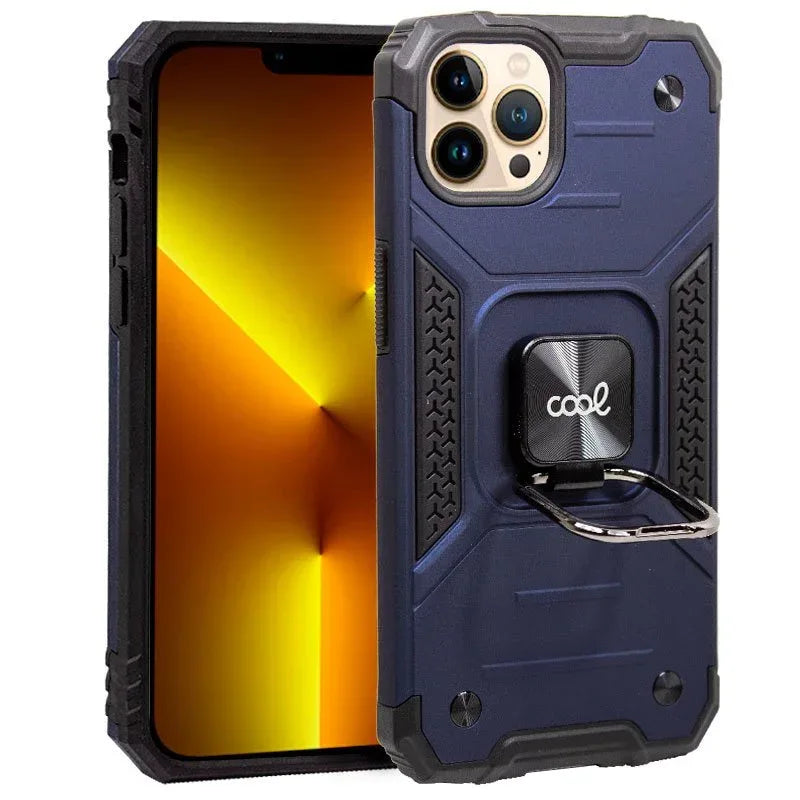 Carcasa COOL para iPhone 13 Pro Max Hard Anilla Azul - PixelPlaza
