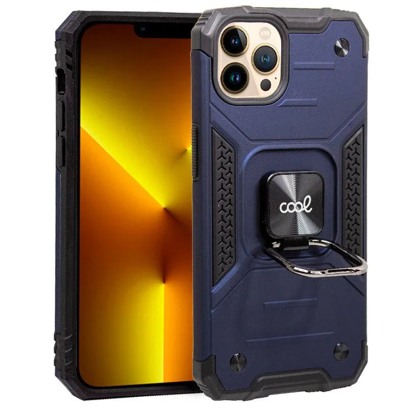 Carcasa COOL para iPhone 13 Pro Max Hard Anilla Azul - PixelPlaza