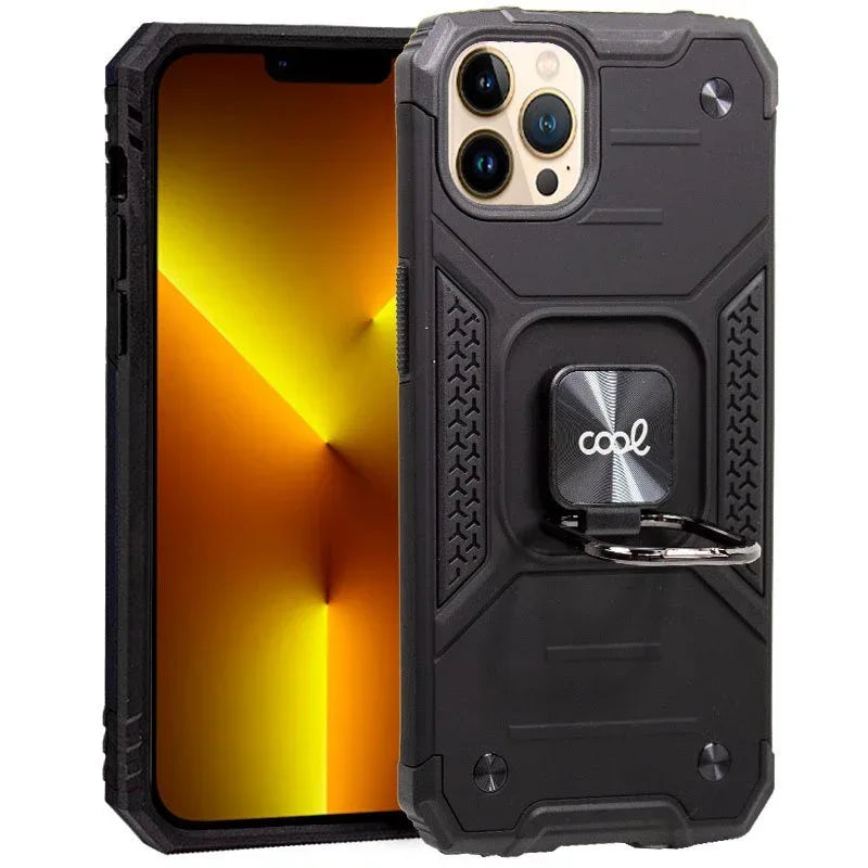Carcasa COOL para iPhone 13 Pro Max Hard Anilla Negro - PixelPlaza