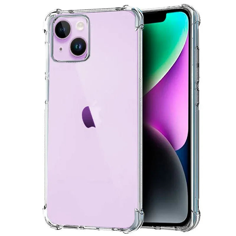 Carcasa COOL para iPhone 14 AntiShock Transparente - PixelPlaza