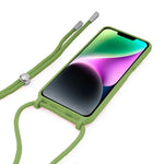 Carcasa COOL para iPhone 14 Cordón Liso Pistacho - PixelPlaza