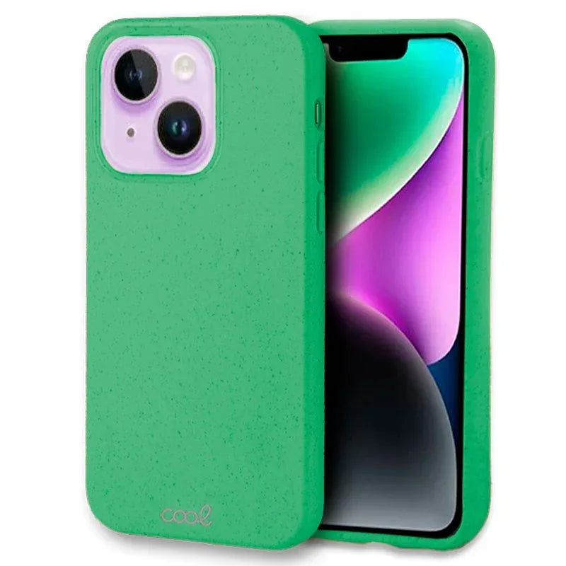 Carcasa COOL para iPhone 14 Eco Biodegradable Mint - PixelPlaza