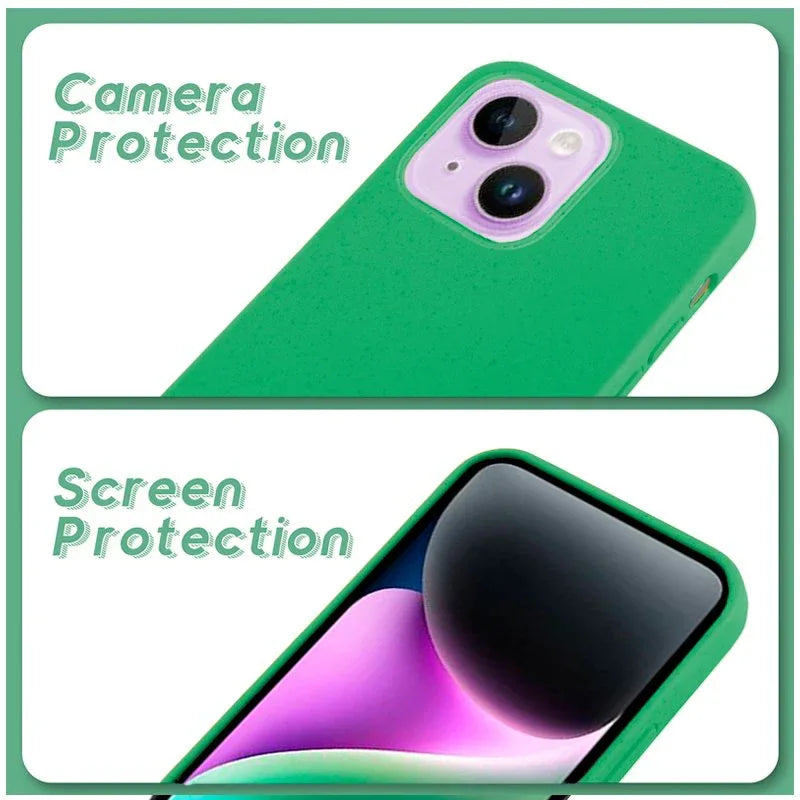 Carcasa COOL para iPhone 14 Eco Biodegradable Mint - PixelPlaza