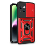 Carcasa COOL para iPhone 14 Hard Ring Rojo - PixelPlaza