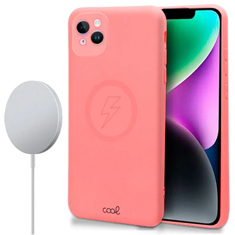Carcasa COOL para iPhone 14 Magnética Cover Rosa - PixelPlaza