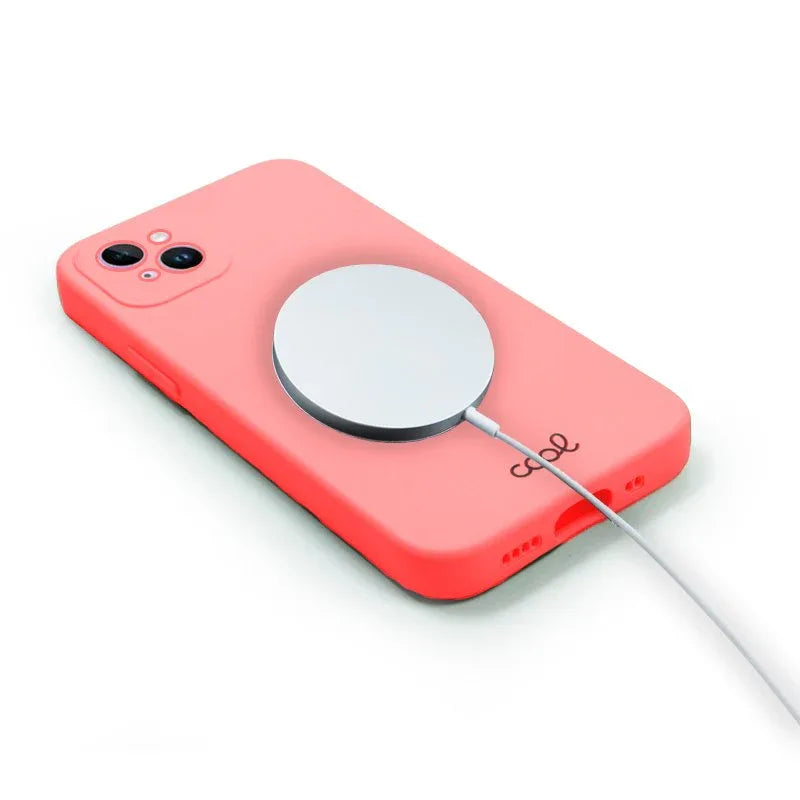 Carcasa COOL para iPhone 14 Magnética Cover Rosa - PixelPlaza