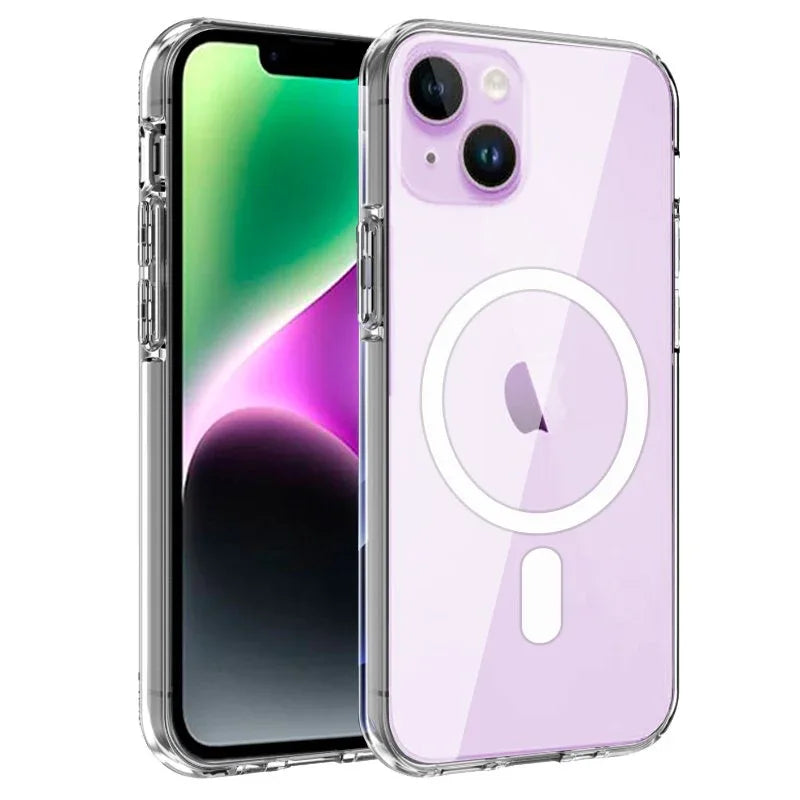 Carcasa COOL para iPhone 14 Magnética Transparente - PixelPlaza