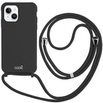 Carcasa COOL para iPhone 14 Plus Cordón Liso Negro - PixelPlaza