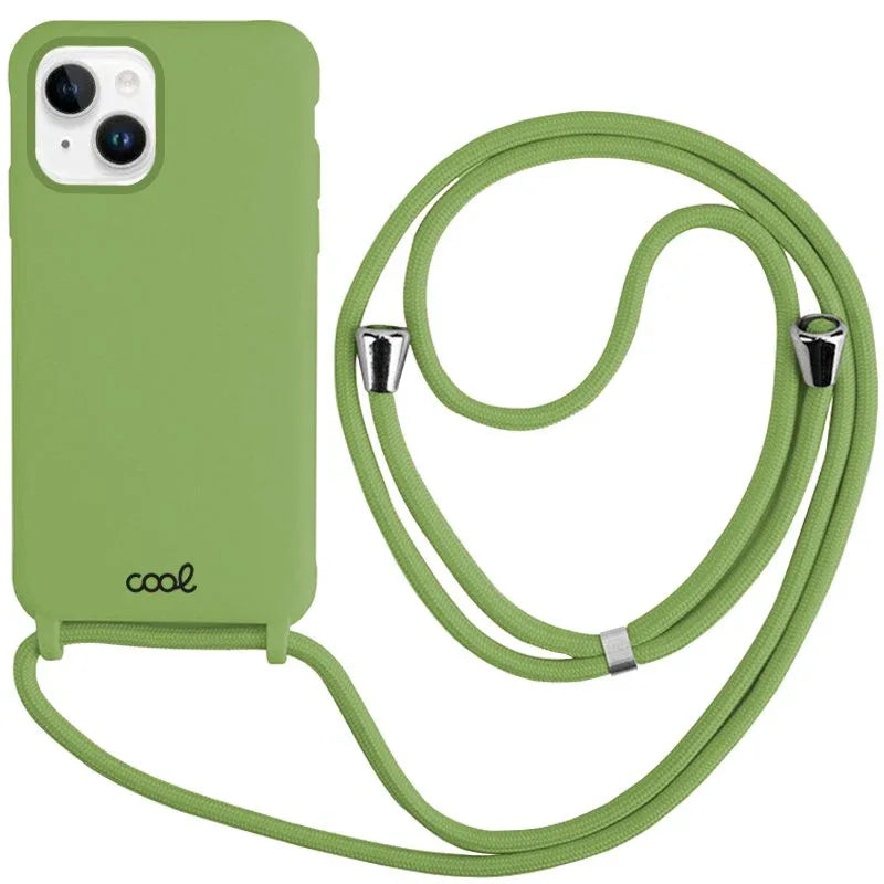 Carcasa COOL para iPhone 14 Plus Cordón Liso Pistacho - PixelPlaza
