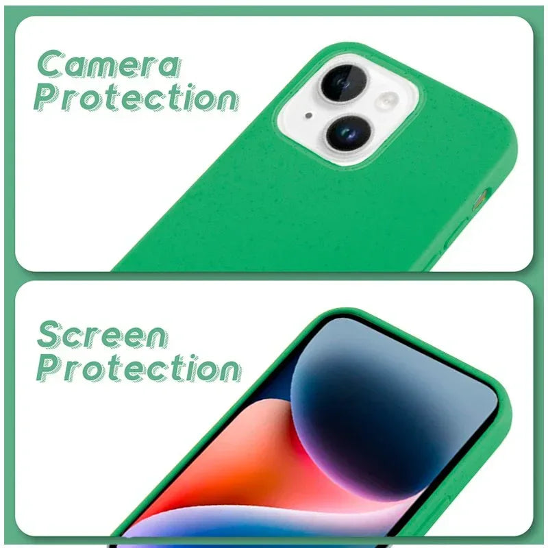 Carcasa COOL para iPhone 14 Plus Eco Biodegradable Mint - PixelPlaza