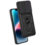 Carcasa COOL para iPhone 14 Plus Hard Ring Negro - PixelPlaza